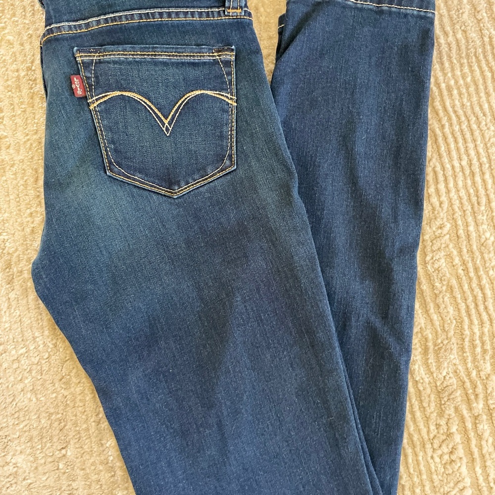 Levi's Women's Dark Blue Skinny Jeans
